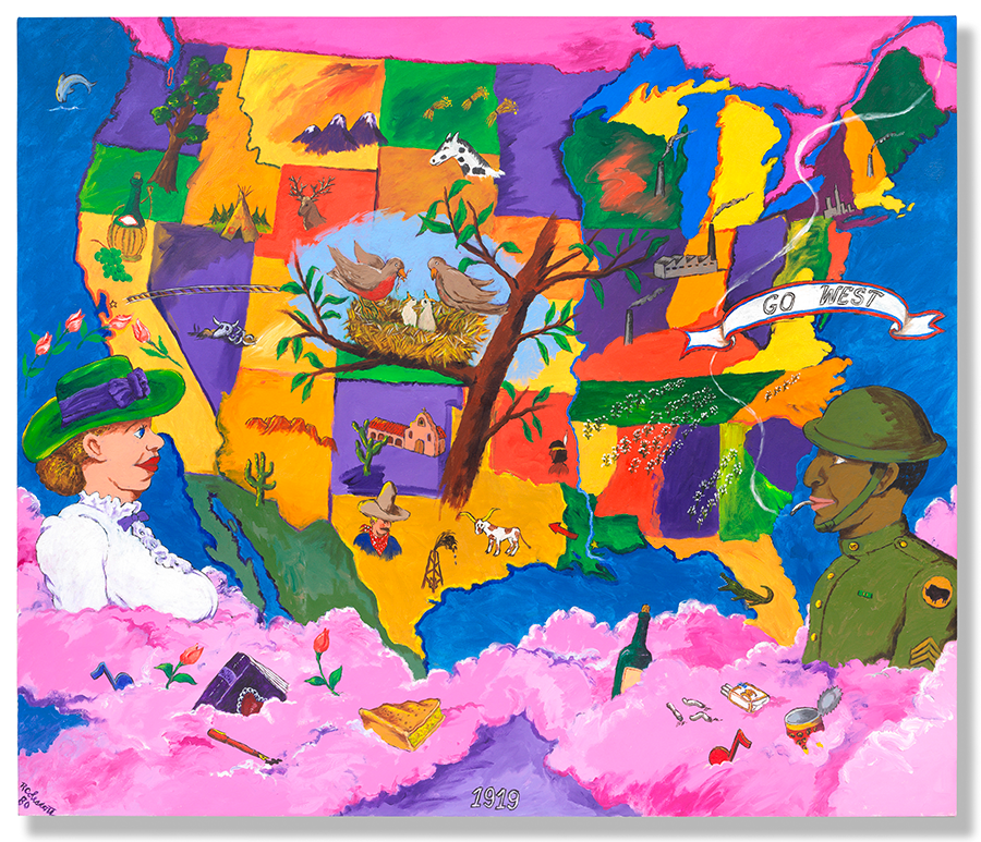 Robert Colescott, 1919, 1980. Estimate: $3,000,000 - $5,000,000