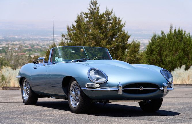 Lot 75. 1962 Jaguar E-Type Series I 3.8 Roadster. US$250,000 - US$300,000.