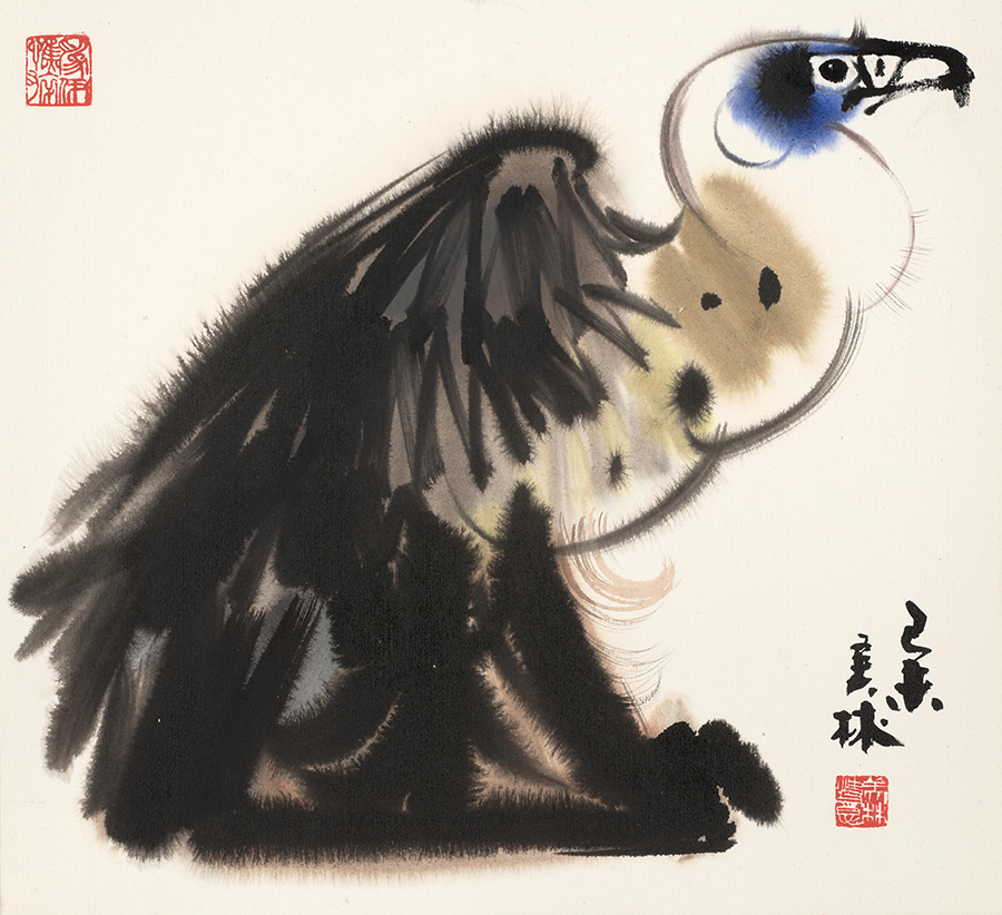 Han Meilin, Vulture, 1979. Estimate: $4,000 - 6,000.
