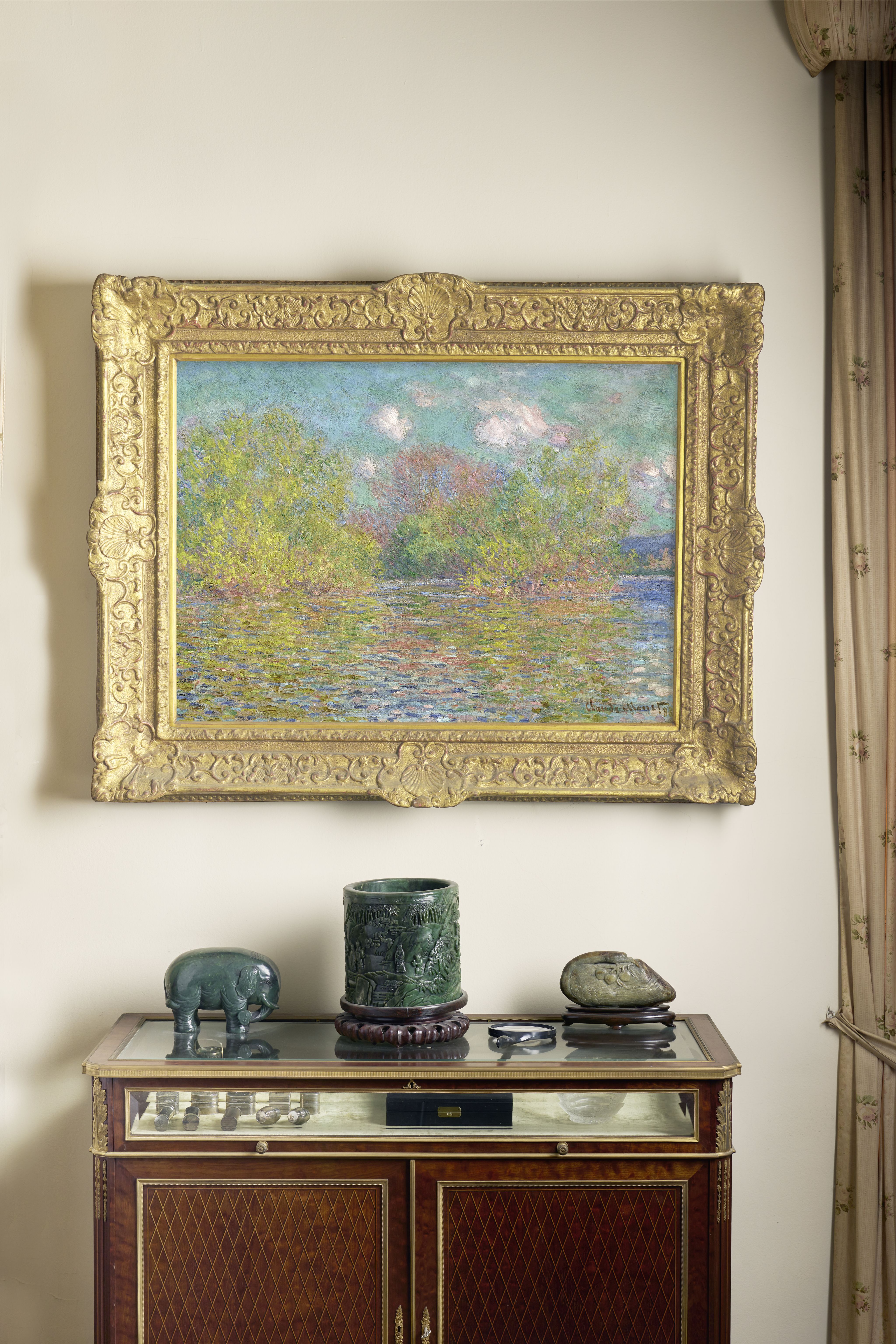 Bonhams A Closer Look Claude Monet s La Seine pr s de Giverny