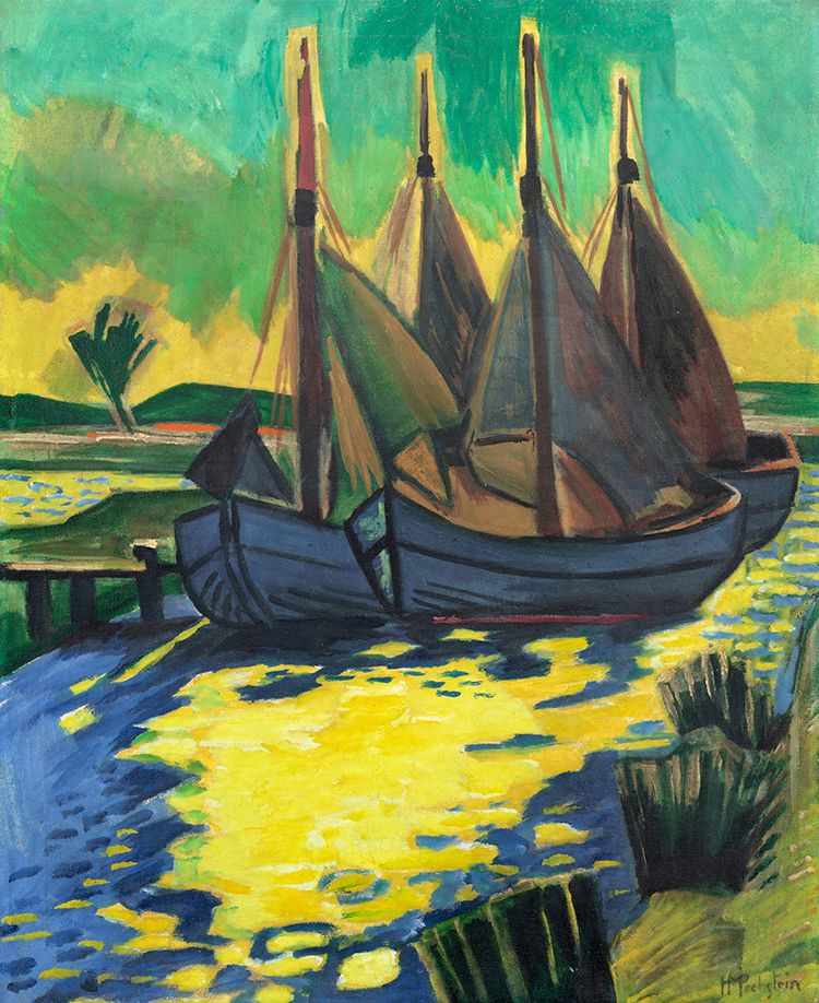 Lot 9. Max Pechstein, Sonnenflecken. Estimate: $1,000,000 - $1,500,000