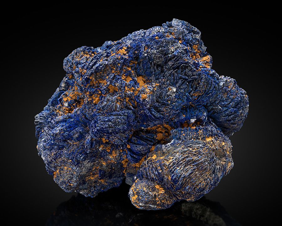 Lot 20. Azurite and Atacamite. Estimate: $1,500 - $2,000.