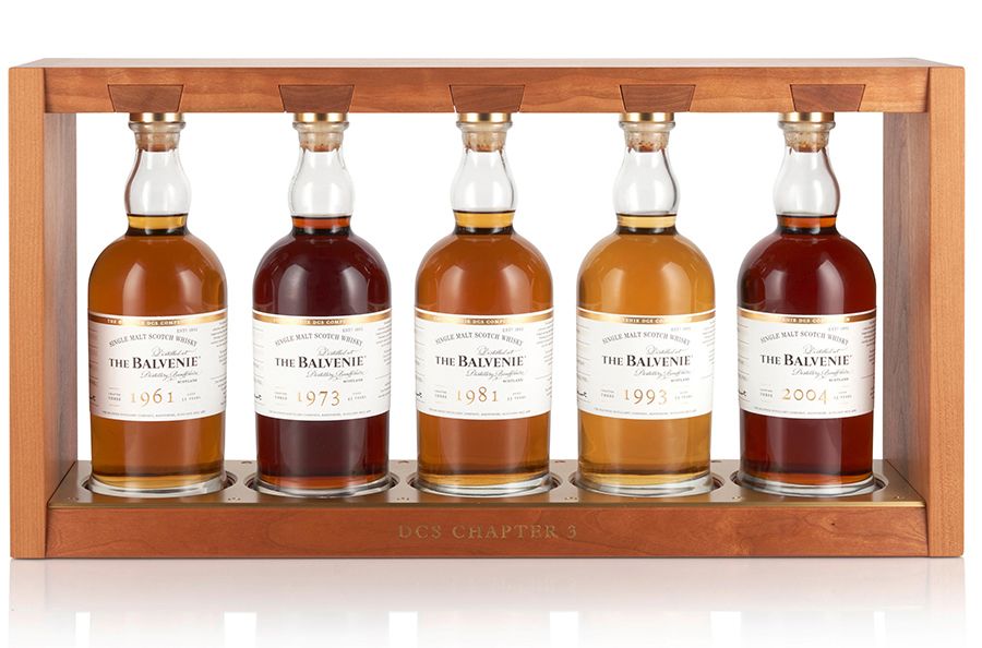 THE BALVENIE DCS COMPENDIUM CHAPTER 3 (5 BOTTLES, 750ML). Estimate: US$34,000 - US$50,000