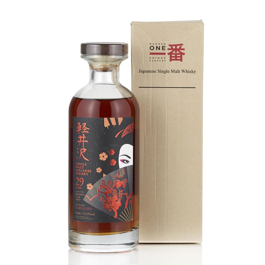 PedrKARUIZAWA AIKA GEISHA BOURBON CASK 29 YEARS OLD (1 BOTTLE, 700ML). Estimate: US$9,000 - US$14,000