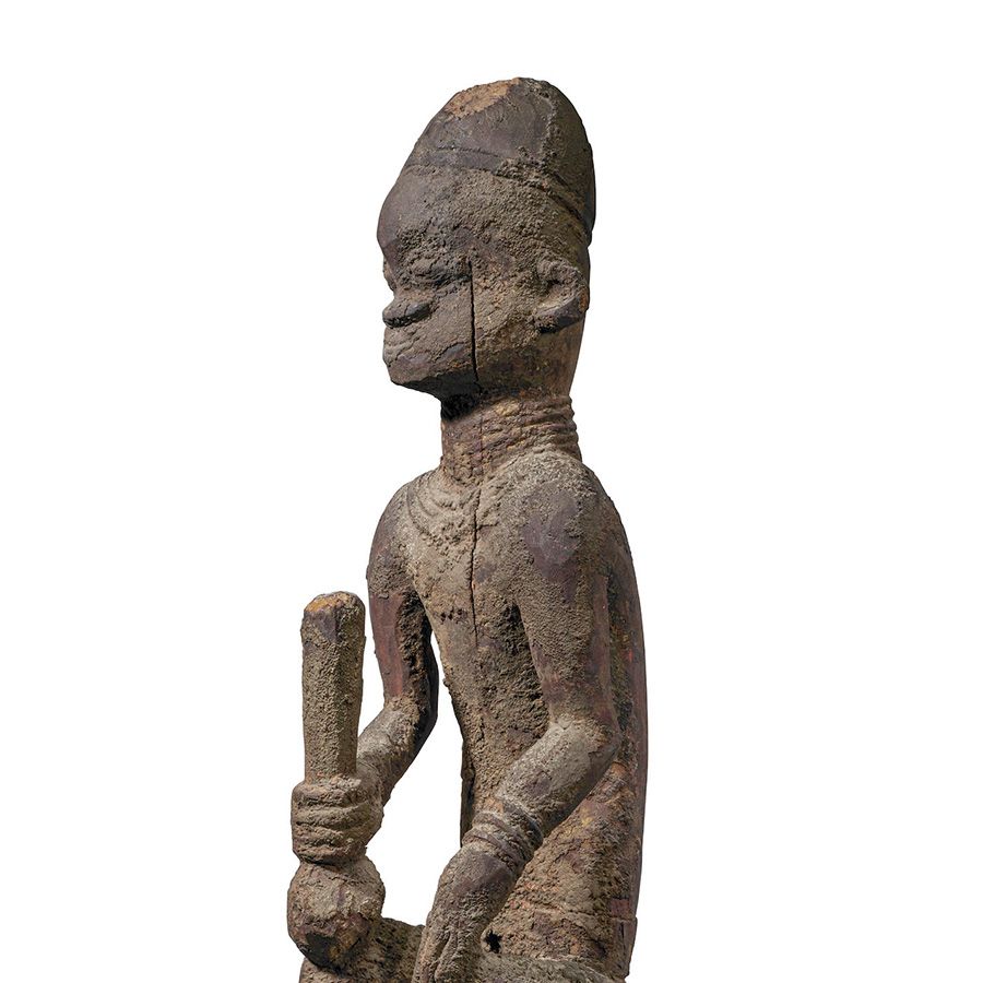 Lot 116. Portrait of a Bangwa King, lefem, Grasslands, Cameroon. Estimate: $50,000 - $70,000