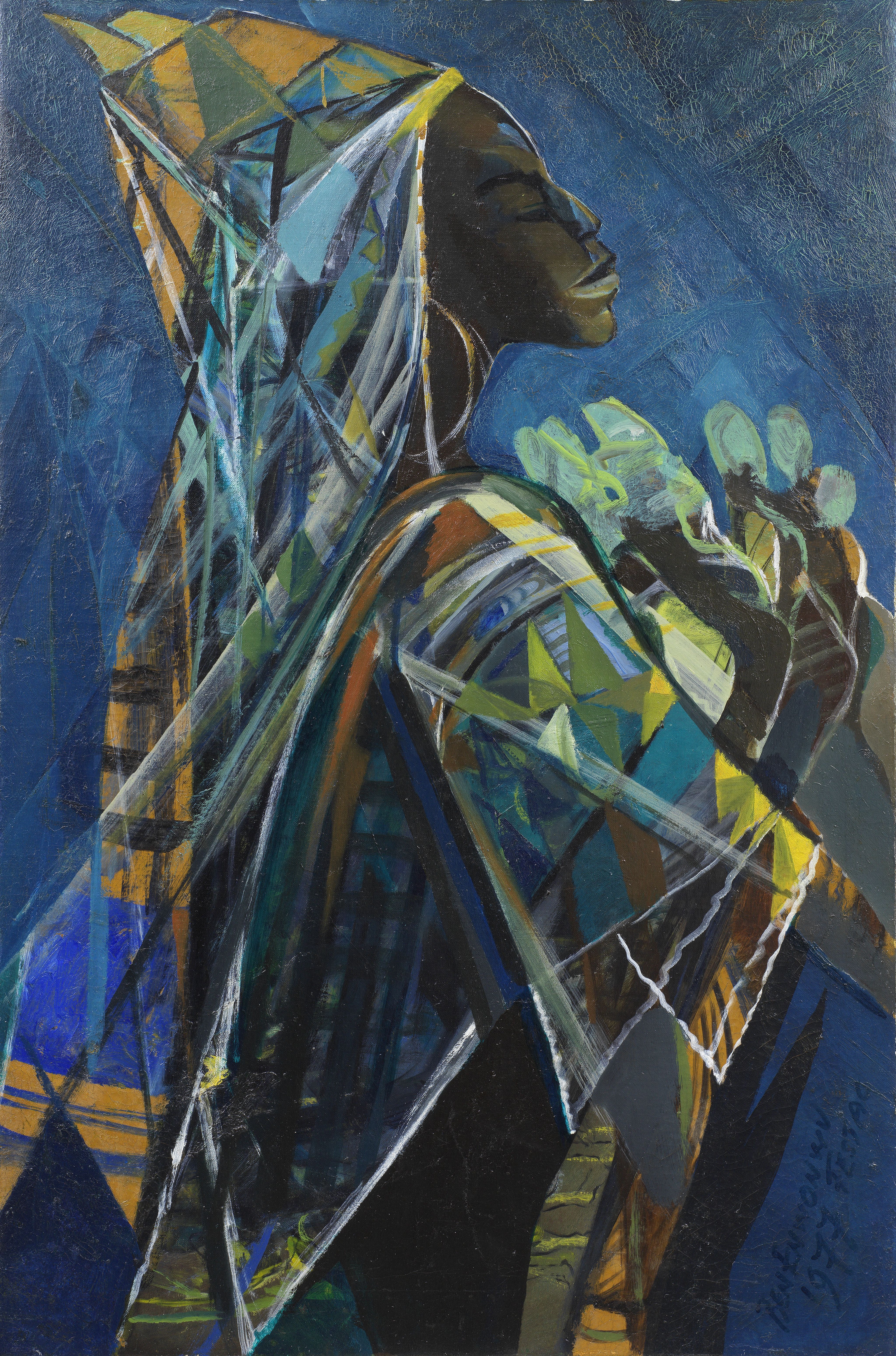 Benedict Chukwukadibia Enwonwu M.B.E (Nigerian, 1917-1994), Festac'77. Refer to department for estimates. Offered in Modern & Contemporary African Art, 16 October 2024, London, New Bond Street.