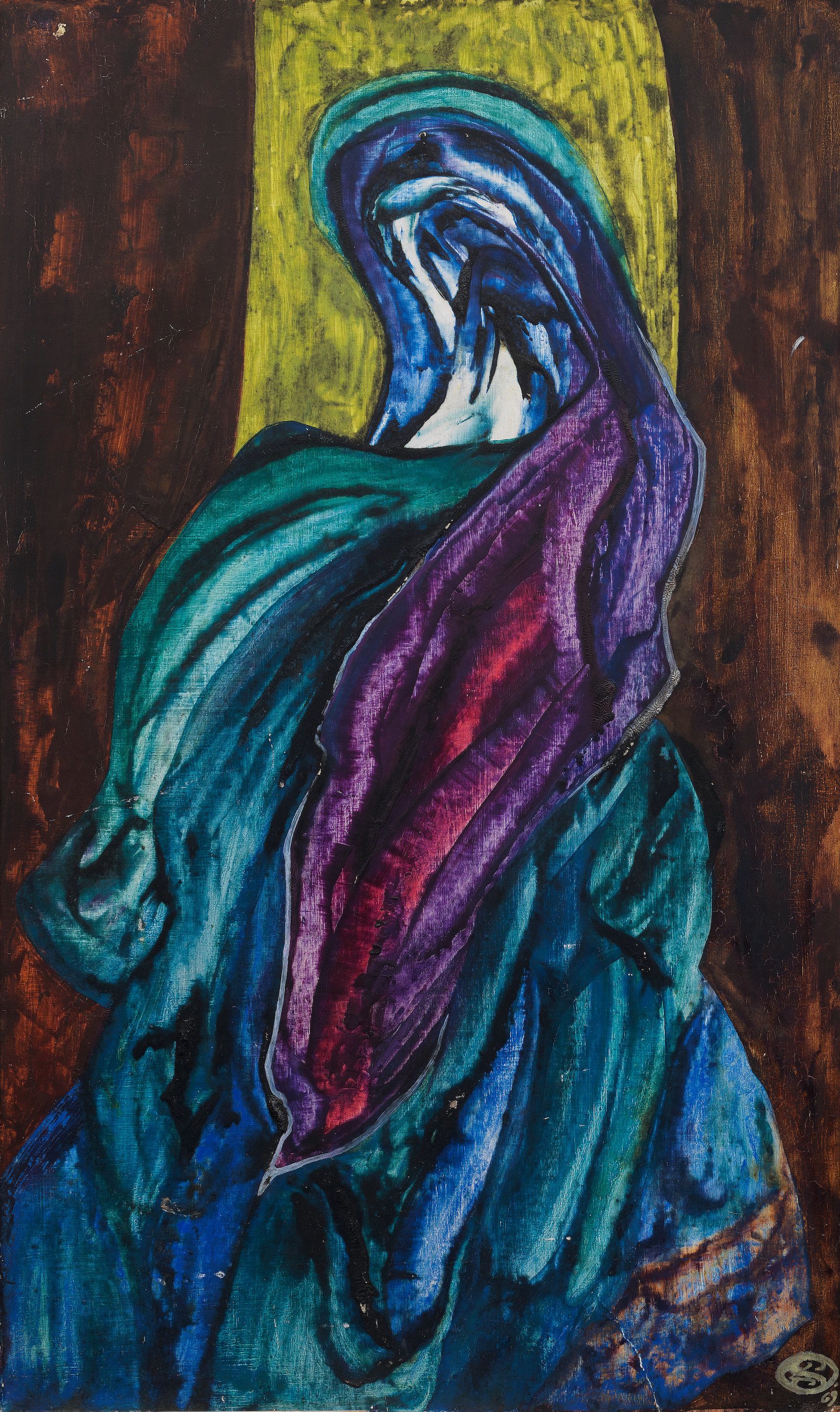 Ithell Colquhoun (1906-1988), Madonna, 1969. Sold for £15,300 inc. premium in Blazing a Trail: Modern British Women, 28 September 2022, London, New Bond Street