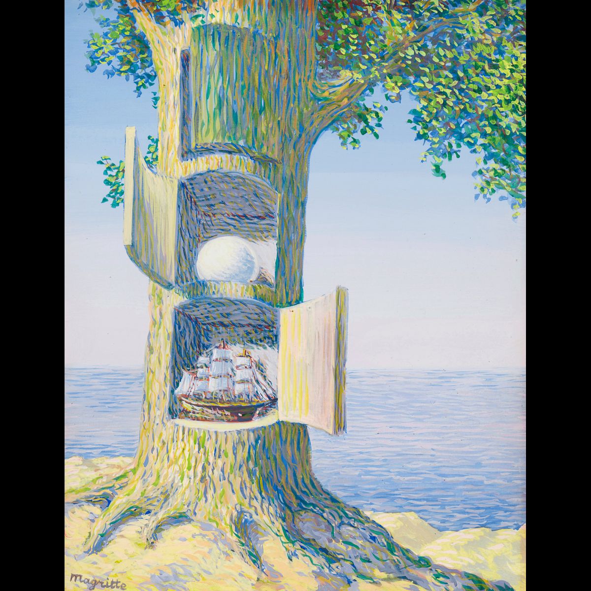 RENE MAGRITTE、ルネ・マグリット、LA VOIX DU SANG RENE MAGRITTE