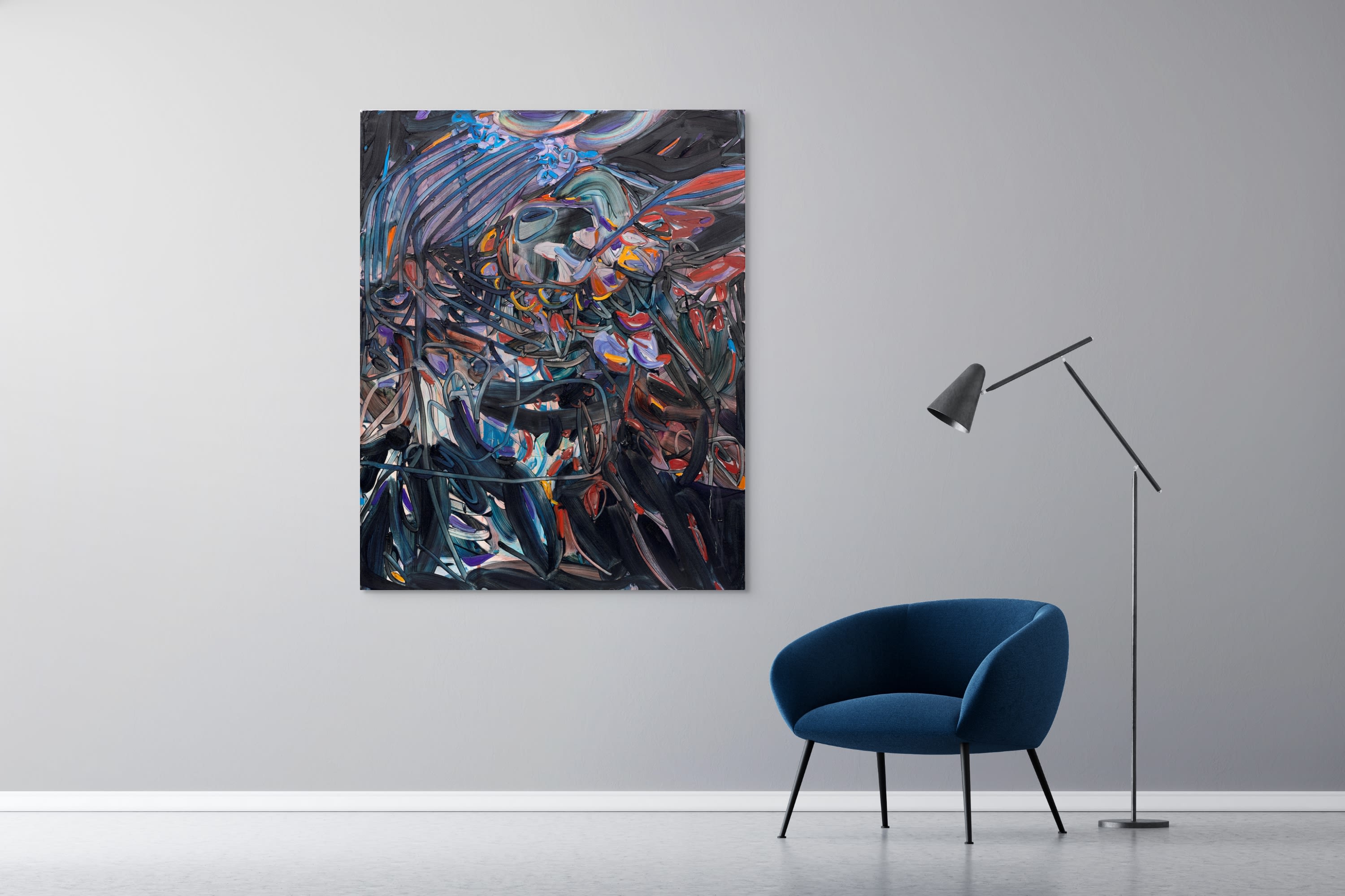 Jadé Fadojutimi, A Declaration of War, 2018. Estimate: $500,000-700,000