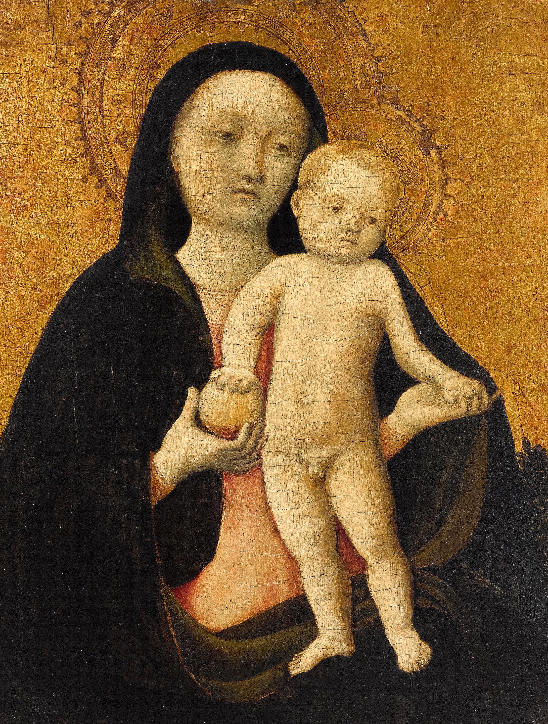 Antonio Vivarini, The Madonna and Child. Sold for £ 100,250 inc. premium