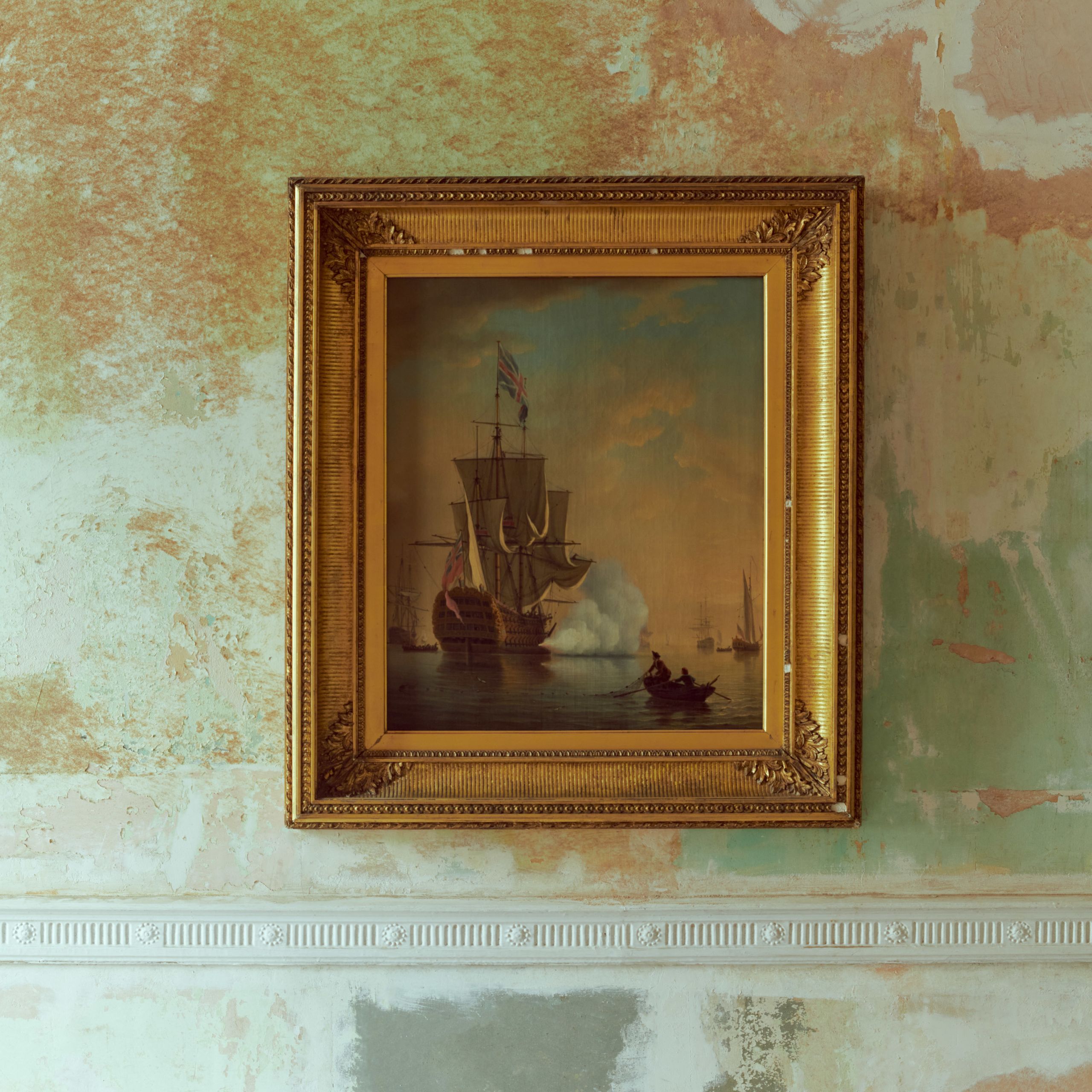 Samuel Scott, Shipping in a calm sea. Sold for £ 87,750 inc. premium.