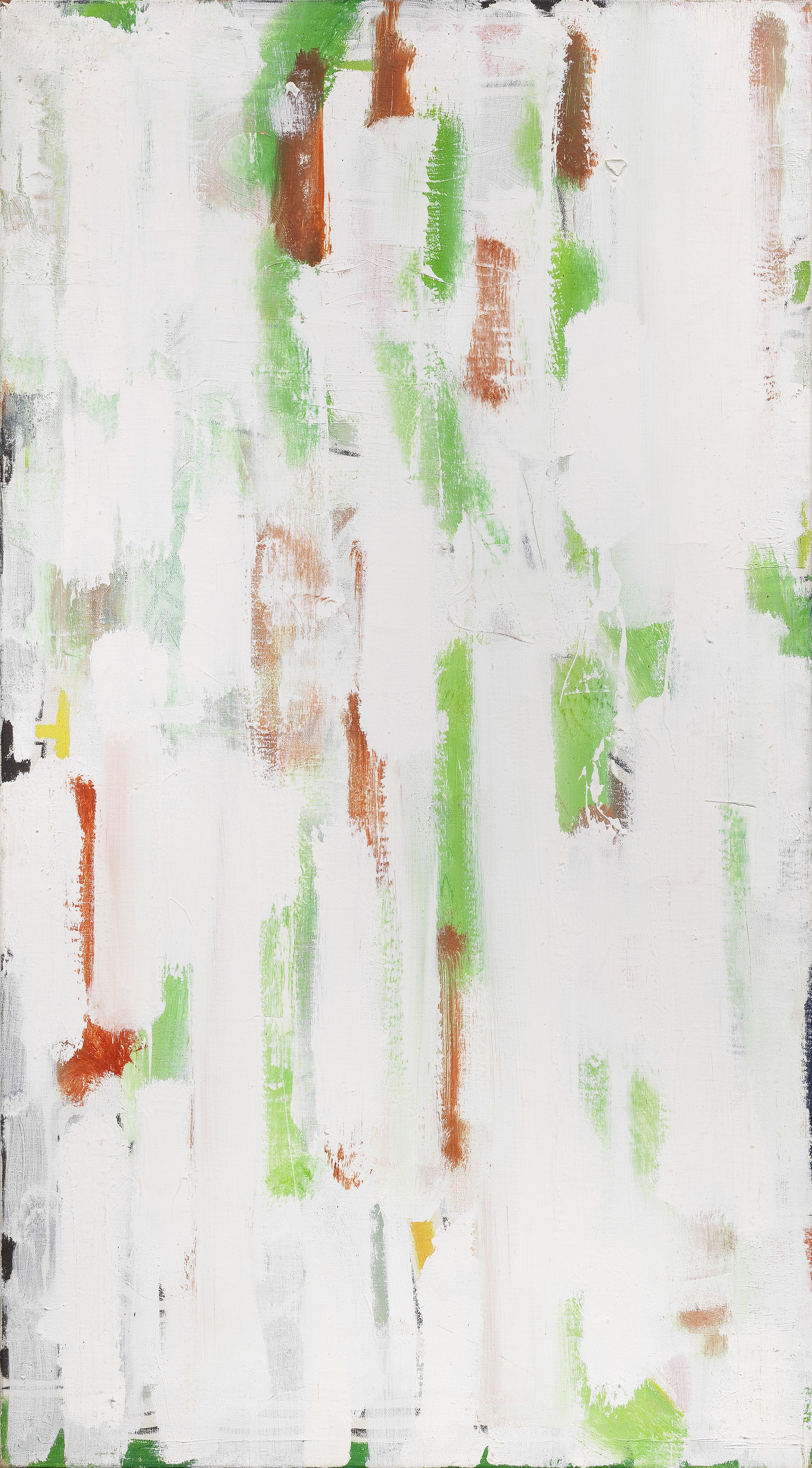 Lot 7. Patrick Heron, White and Green Upright. Estimate: £80,000 - £120,000.