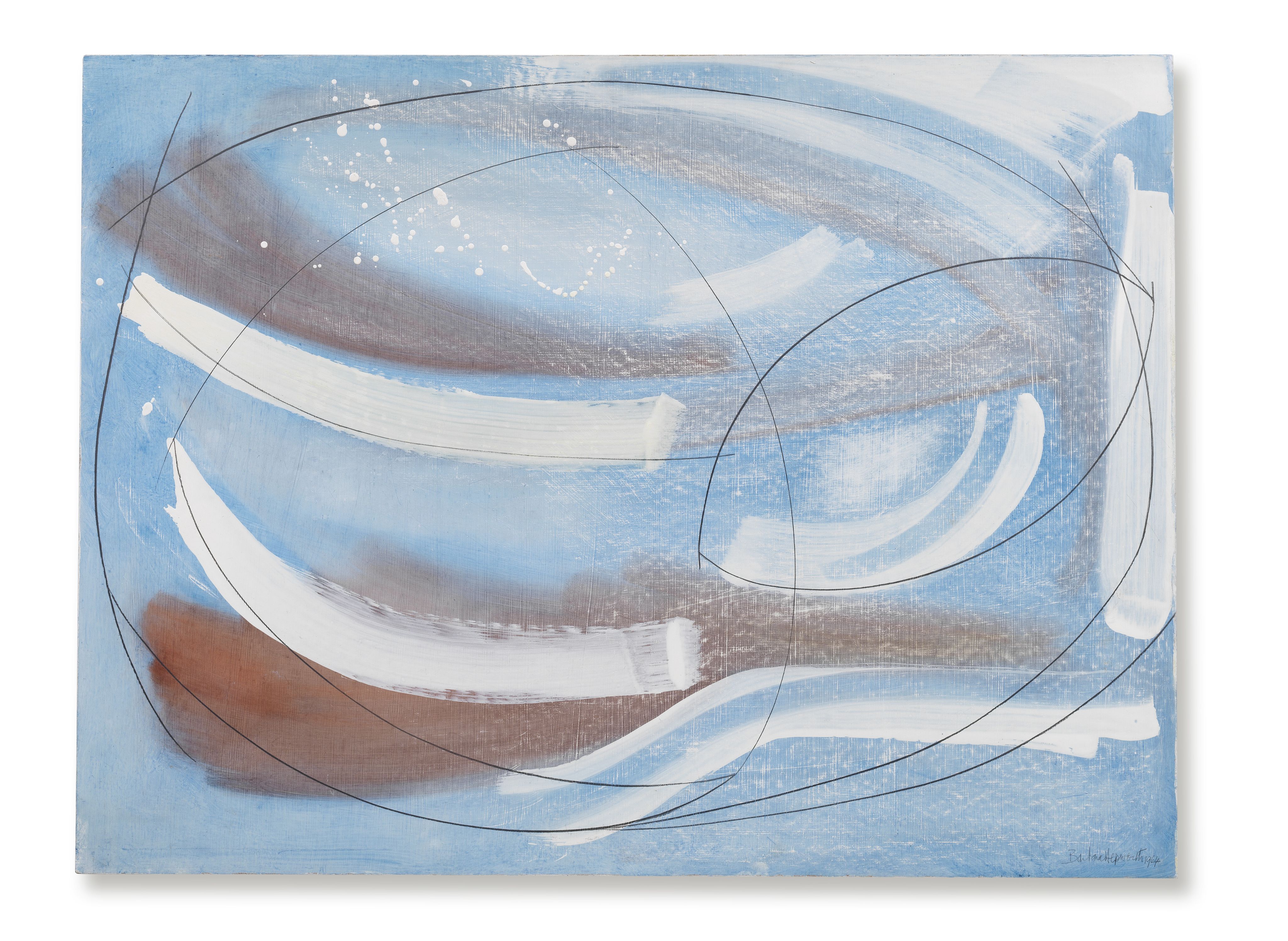 Lot 62. Dame Barbara Hepworth, Wave Forms (Atlantic). Estimate: £100,000 - £150,000.