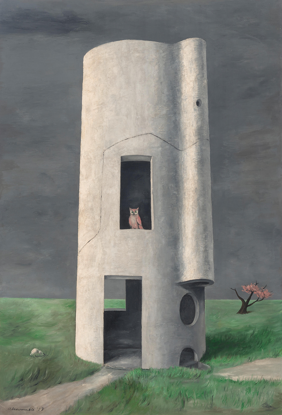Gertrude Abercrombie (1909-1977), Silo at Aledo, 1953. Estimate: $100,000 - $150,000