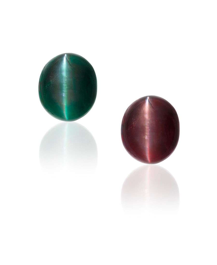 Lot 1013. Exceptional and Important Cat's Eye Alexandrite - A Published Gem - "The Mona Lisa". Estimate: $350,000 - $550,000