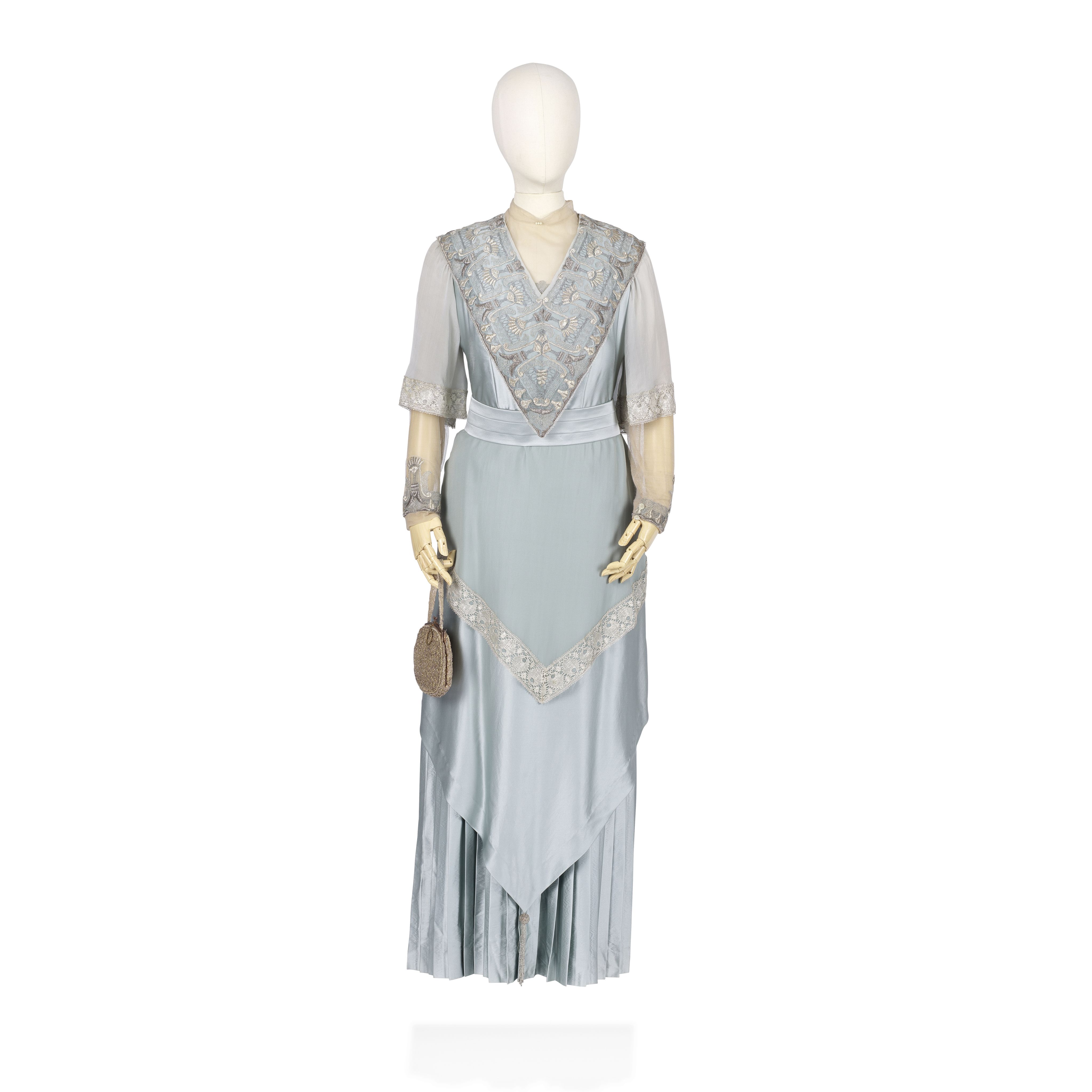 white christmas dresses Dress for Downton Abbey dinner Titanic event or alternative blue weddi –  Cosplayrr