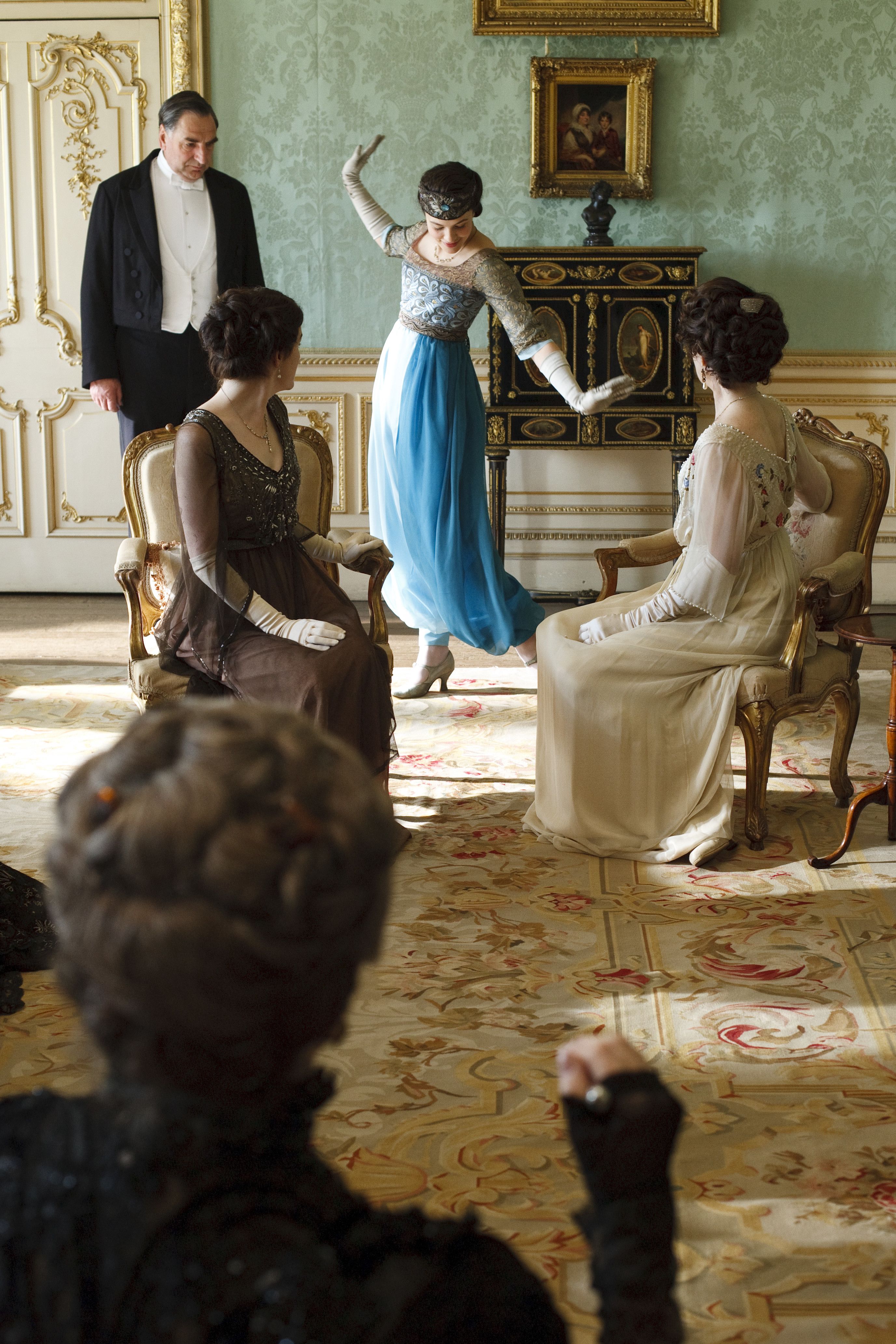 Jessica Brown Findlay (as Lady Sybil): 'Harem' Pants Season 1, Episode 4. Estimate: £3,000 - 5,000
