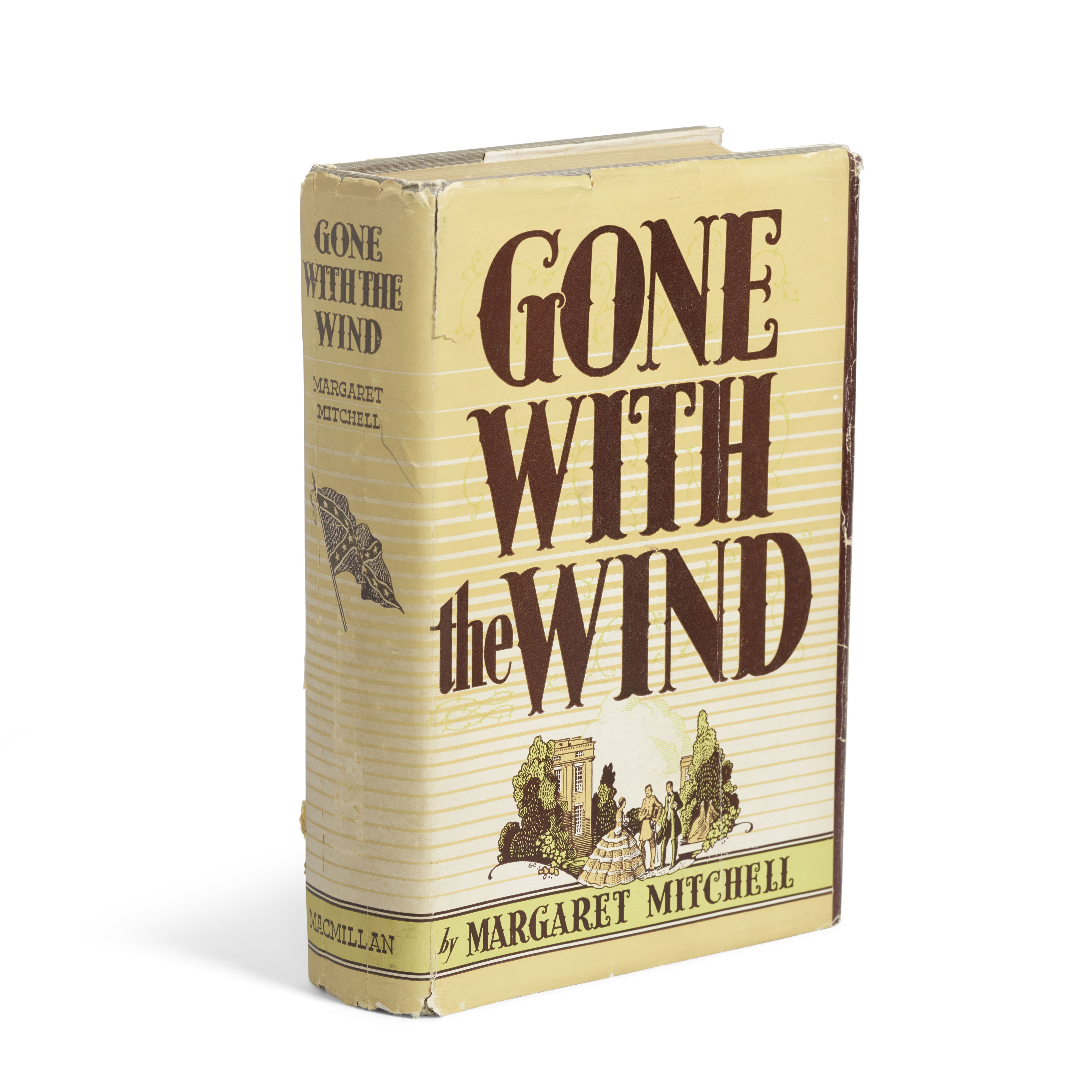 A first edition of Gone with the Wind with dust jacket signed by cast members New York: MacMillan & Co., 1936 Estimate: $6,000 - 8,000 (£5,000 - 7,000)