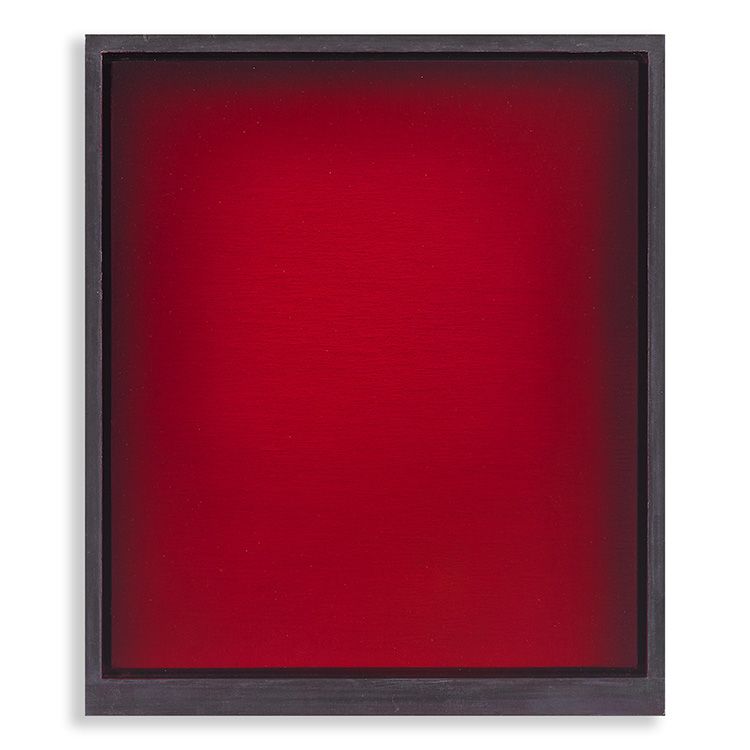 Lot 4. Eric Orr; Red Infinity, 1989. Estimate $4,000 - $6,000