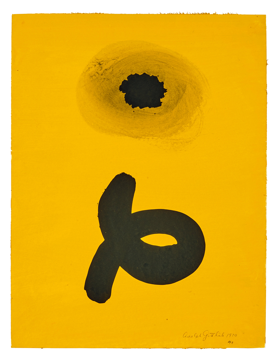 Adolph Gottlieb, Loop, 1970. Estimate: $50,000 - $70,000