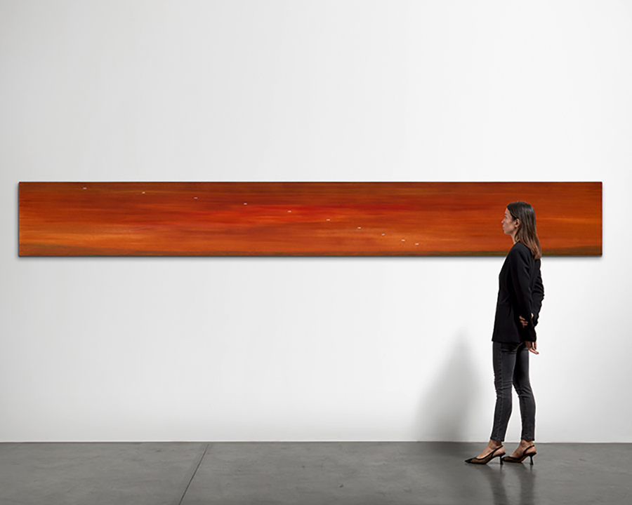 Ed Ruscha, The Eighties, 1980. Estimate: $800,000 - 1,200,000