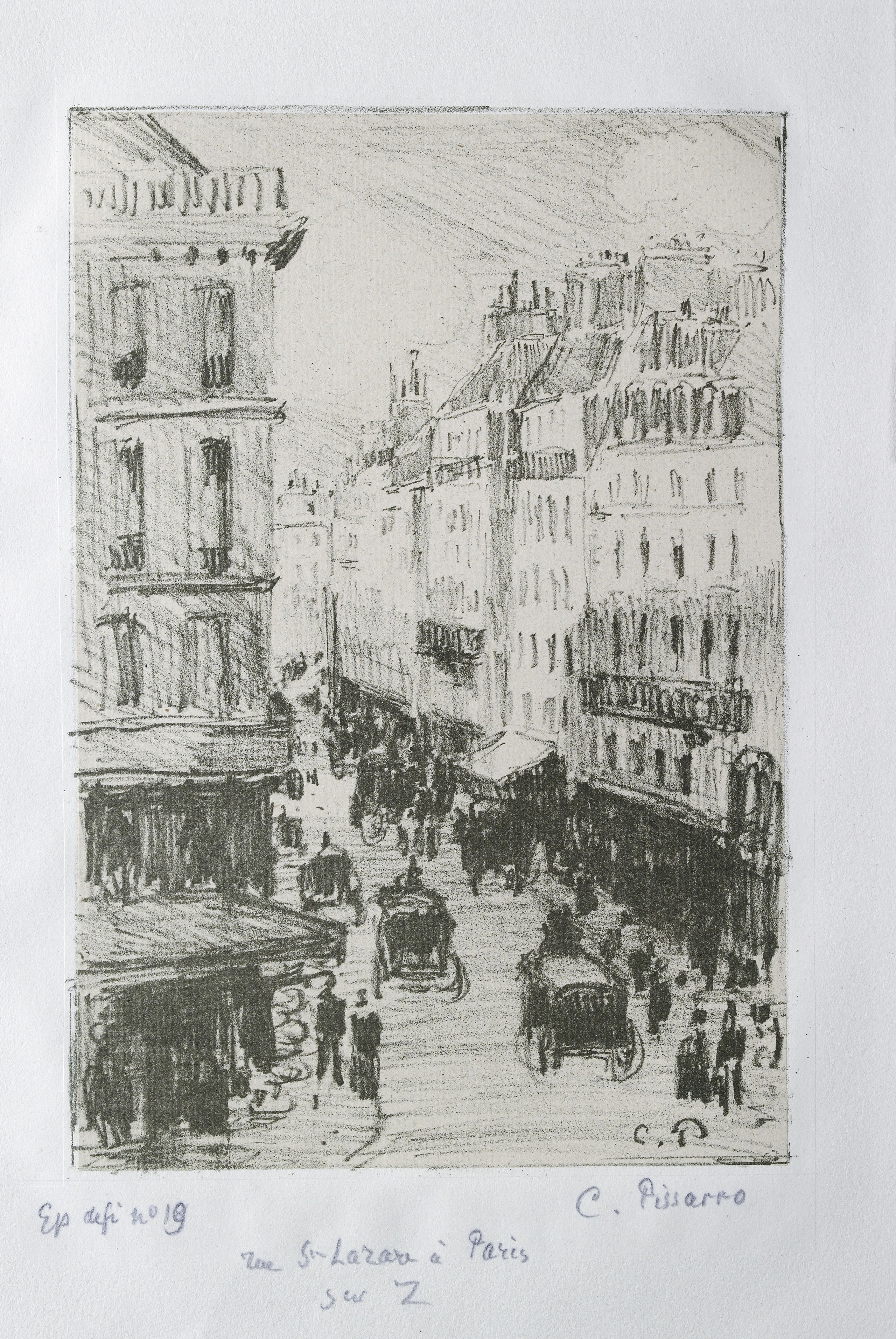 Camille Pissarro, "Rue Saint-Lazare, Paris" (1897). © HIP / Art Resource, NY 