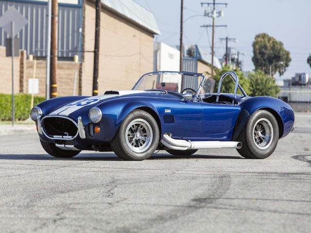 Offered from the Judge DiLoreto Collection Recent restoration by Mike McClusky Featured in many books and magazines. 1966 SHELBY COBRA 427.