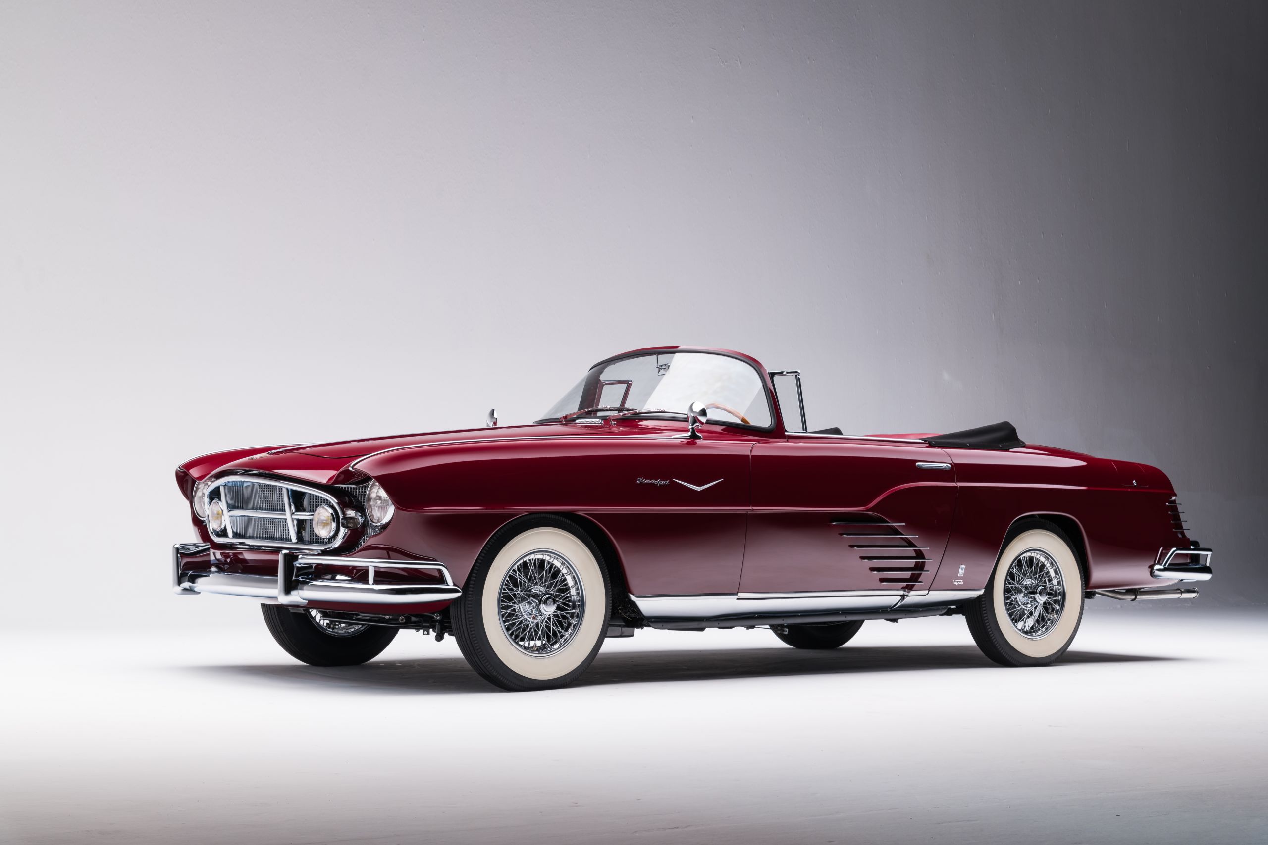 1956 FINA SPORT CONVERTIBLE. Coachwork by Vignale. Sold for US$ 775,000 inc. premium.