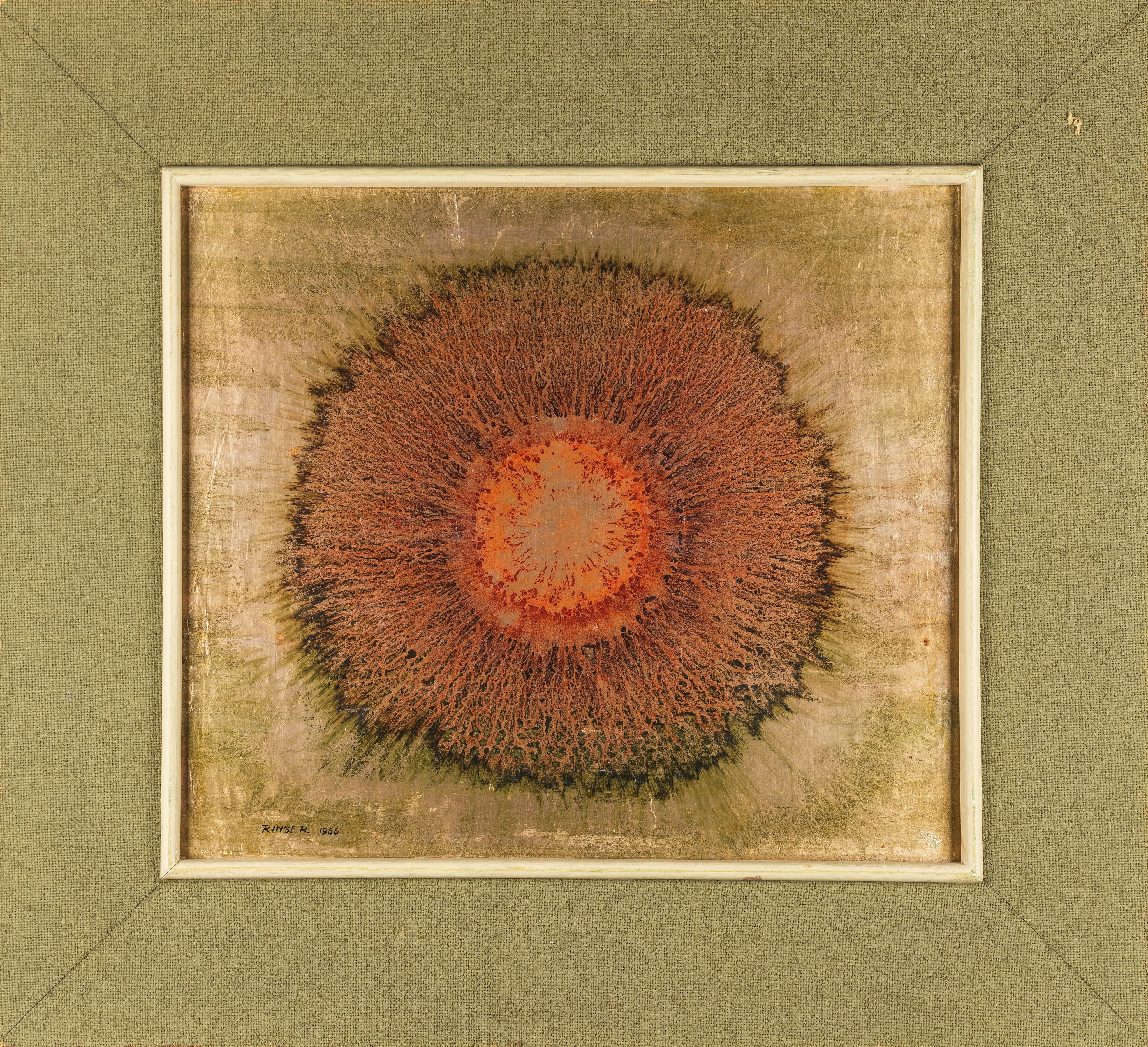 Lot 202. Sam Ringer, Soleil, 1966. Estimation : 1 000 - 1 500 €.