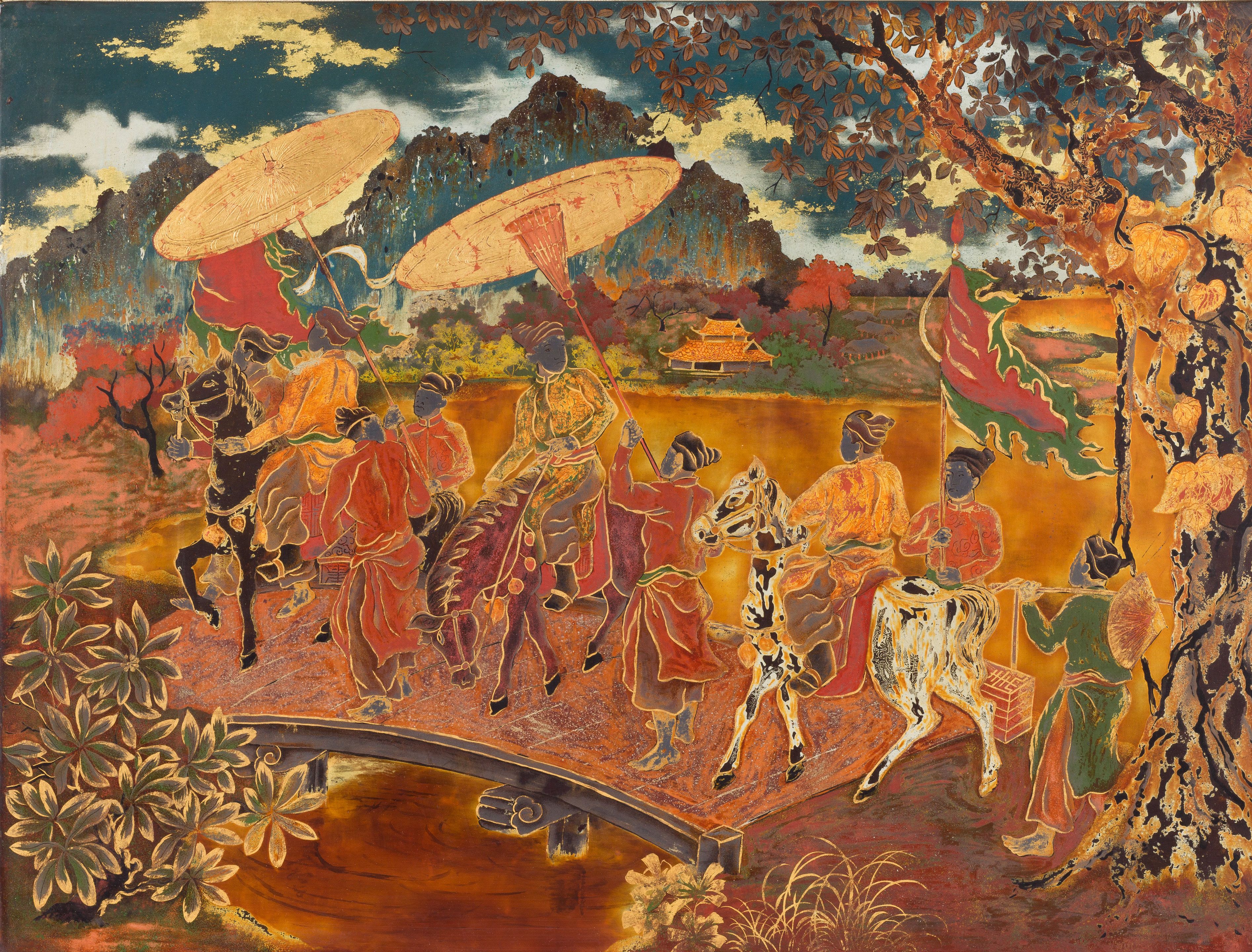 Lot 4. Anonymous, Retour du lauréat. Estimate: €2,500 - €3,500.